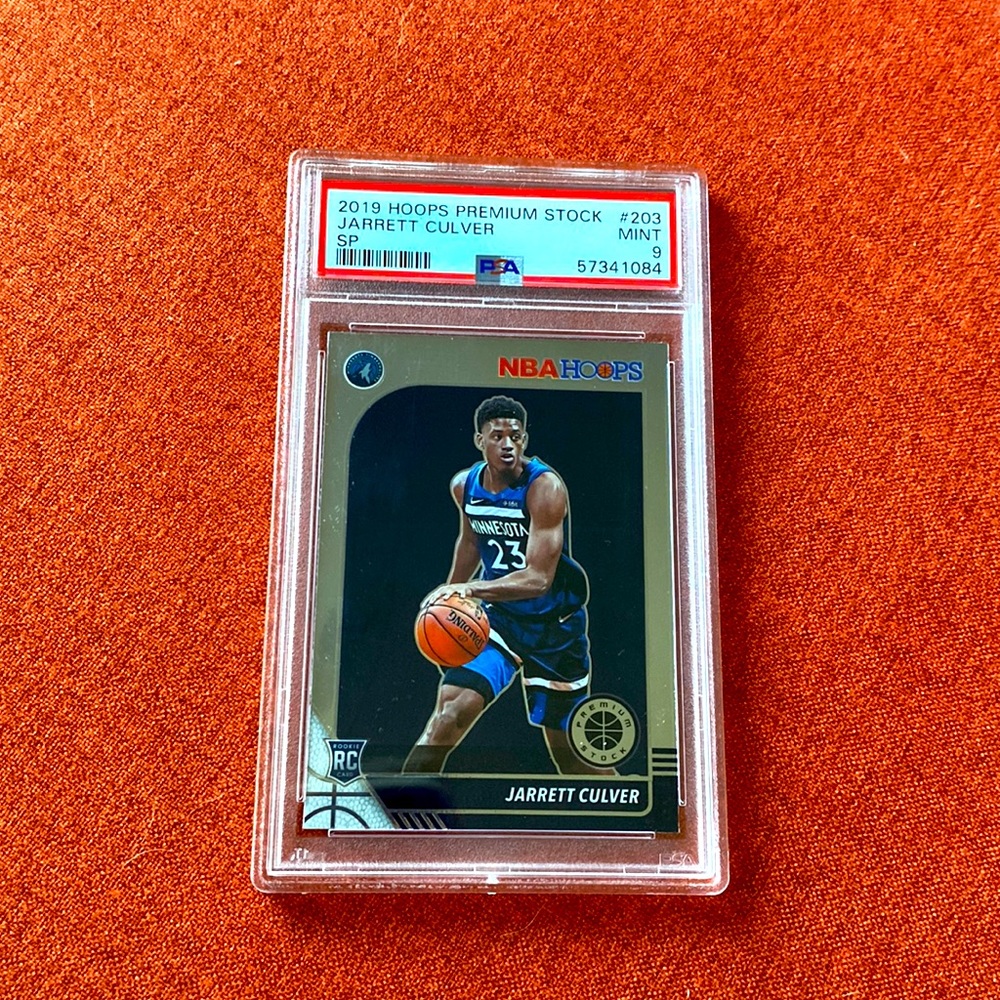 Jarrett Culver premium stock SP PSA 9